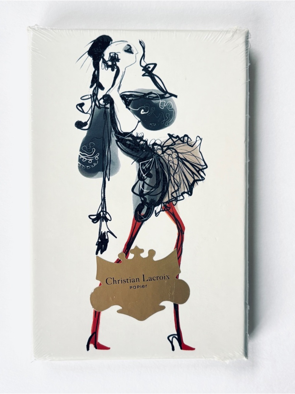 Christian Lacroix Haute Couture Boxed Note Cards Envelopes Stickers Stationery